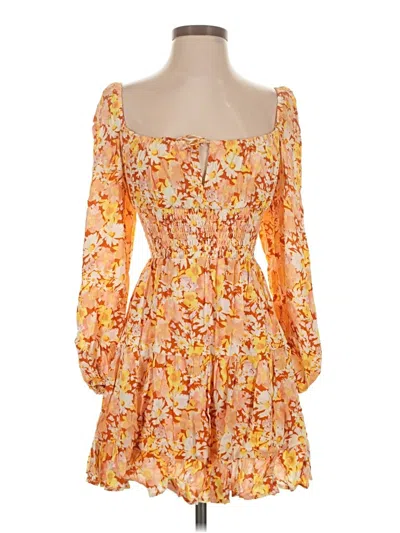 Pre-owned L*space Cocktail Dress In Yellow