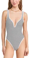 L*space Coco Classic Stripe One-piece Swimsuit In Sailing Along Stripes