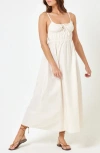 L*space Lspace Cordova Tie Cotton Cover-up Dress In Tapioca