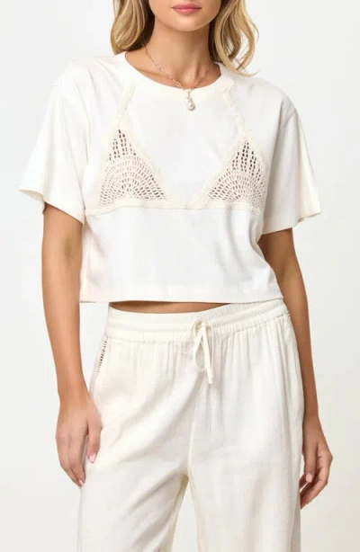 L*space Lspace Core Cover-up T-shirt In White