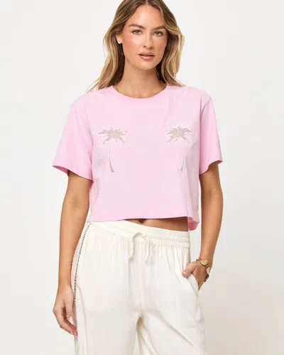 L*space Core Top In Pink