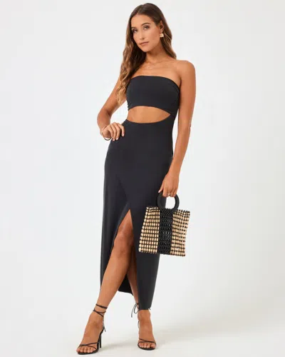 L*space Corsica Dress In Black