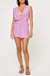 L*space Lspace Costa Nova Cover-up Minidress In Purple