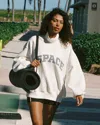 L*space Crush Sweatshirt In White