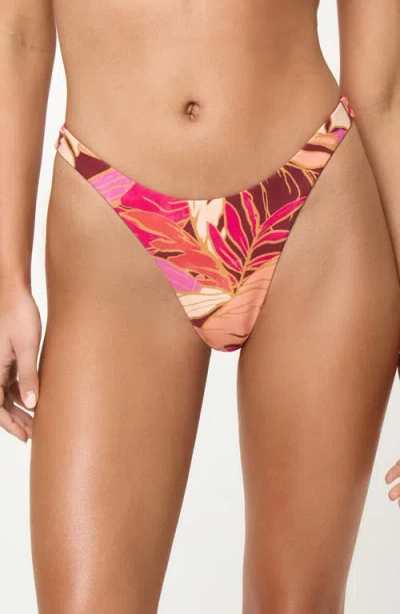 L*space Lspace Damian Reversible Bikini Bottoms In Multi
