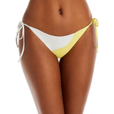 L*space Dani Womens Colorblock Side Tie Swim Bottom Separates In Multi