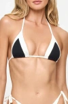 L*space Daria Bikini Top In Black