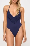 L*space Lspace Deert Days Fringe One-piece Swimsuit