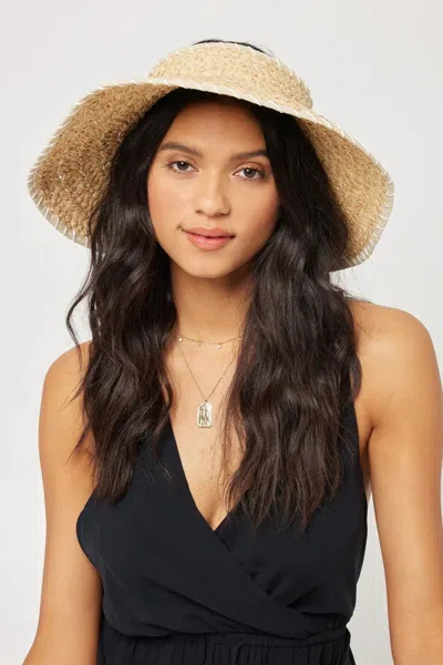 L*space Del Mar Roll Up Hat Natural