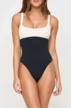 L*space Descanso Colorblock One-piece Swimsuit
