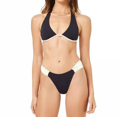 L*SPACE DOLCE BIKINI BOTTOM IN BLACK