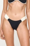 L*space Lspace Dolce Bikini Bottoms In Black