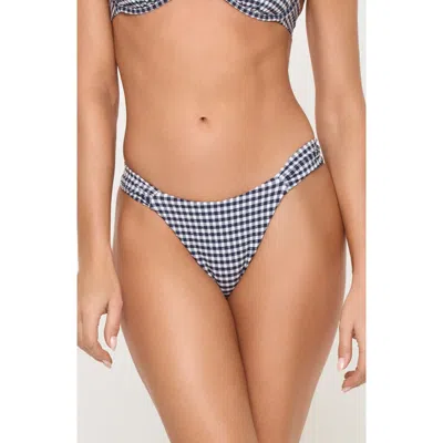 L*space Lspace Dolce Bitsy Bikini Bottoms In Atta Girl Gingham