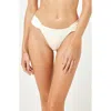 L*space Lspace Dolce Bitsy Bikini Bottoms In Cream