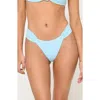 L*space Lspace Dolce Bitsy Bikini Bottoms In Blue