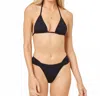 L*space Lspace Dolce Bitsy Bikini Bottoms In Black