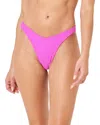 L*space Dominic Bitsy Ridin High Rib Swim Bottom In Pink