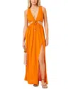 L*space Donna Cover-up Maxi Dress In Orange