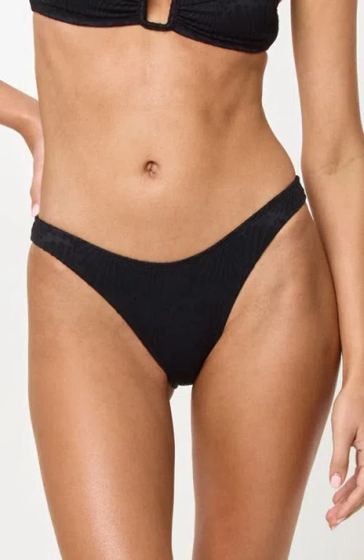 L*space Lspace Donnie Bikini Bottoms In Black