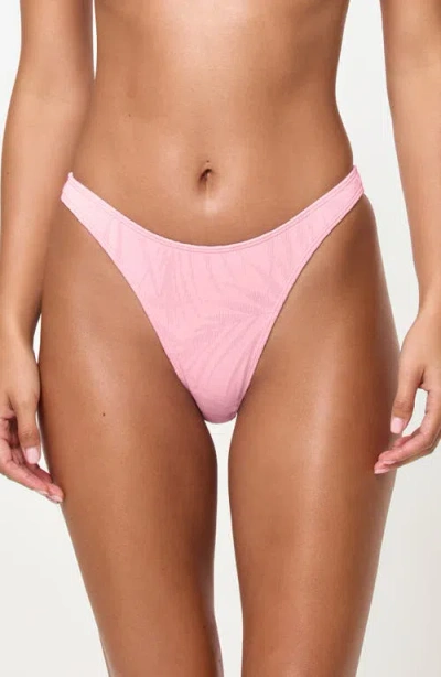 L*space Lspace Donnie Bikini Bottoms In Pink