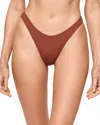 L*space Lspace Rocky Classic Bikini Bottoms In Brown