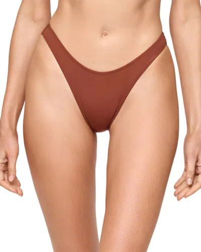 L*space Lspace Rocky Classic Bikini Bottoms In Brown