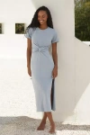 L*space Drew Midi Dress In Blue