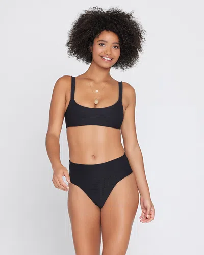 L*space Eco Chic Repreve Jess Bikini Top In Blue