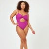 L*SPACE ECO CHIC REPREVE® KYSLEE ONE PIECE SWIMSUIT