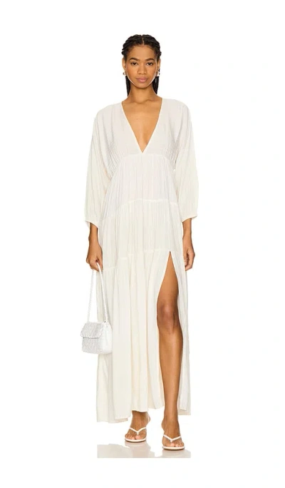 L*space Eco Eterna Cover Up Dress In Cream