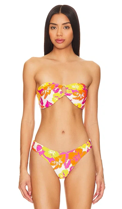 L*space Eco Jasper Bandeau Top In Bliss And Blossom