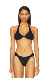 L*space Lspace Isa Underwire Bikini Top In Black