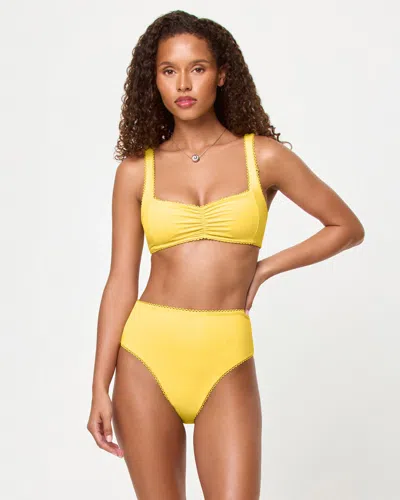 L*space Effie Bikini Top In Ditsy