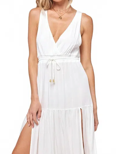 L*space Emma Cover Up In Cream In Beige