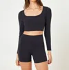 L*space En Pointe Short In Black
