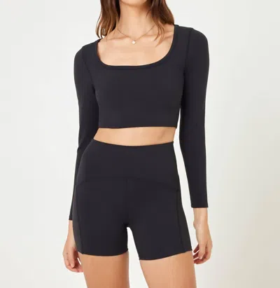 L*space En Pointe Short In Black