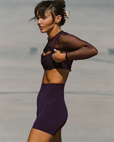 L*space En Pointe Short In Purple