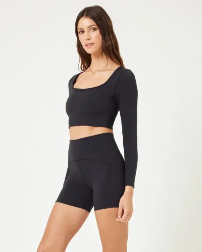 L*space En Pointe Top In Black