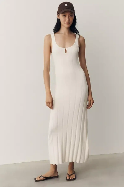 L*space En Route Sweater Midi Dress In Ivory