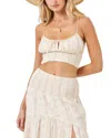L*space Falling For You Top In White