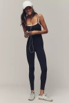 L*space Finish Line Sleeveless Jumpsuit In Black