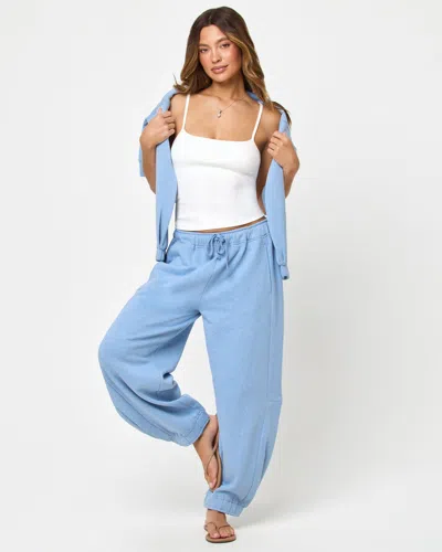 L*space Fleur Pant In Blue