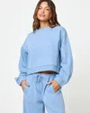 L*space Fleur Sweatshirt In Blue