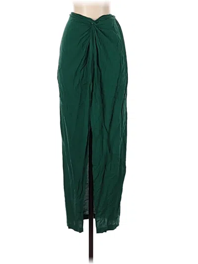 Pre-owned L*space Formal Skirt In Green