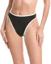 L*space Lspace L Space Nora Bitsy Bikini Bottoms In Black