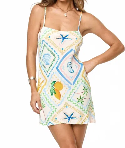 L*space Gabby Mini Dress In Wish You Were Here In Multi