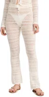 L*space Holden High-rise Pants In Cream
