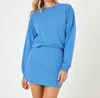 L*space Groove Mini Dress In Off Shore Blue In Multi