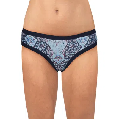 L*space Hart Womens Bitsy Cut Reversible Swim Bottom Separates In Blue