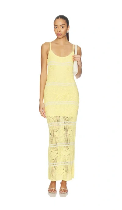L*space Heart To Heart Dress In Yellow